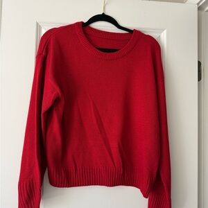 Donated: Classic Red Women's Sweater